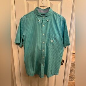 Chaps Short Sleeve Button-Up